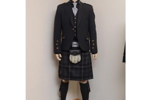 Scottish Grey Kilt Outfit