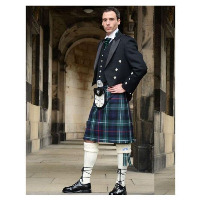 Mackenzie Tartan Kilt Outfit For Men