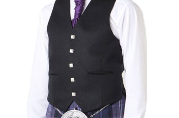 Prince Charlie Vest with Five Buttons