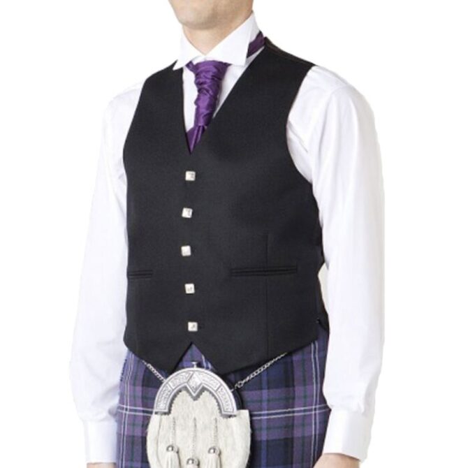 Prince Charlie Vest with Five Buttons