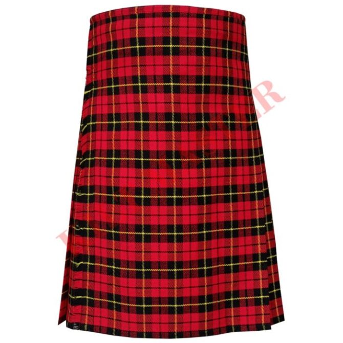 Red Wallace Tartan Kilt