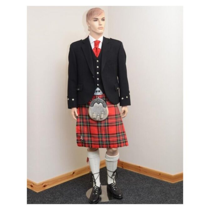 Royal Stewart Argyll Kilt Outfit