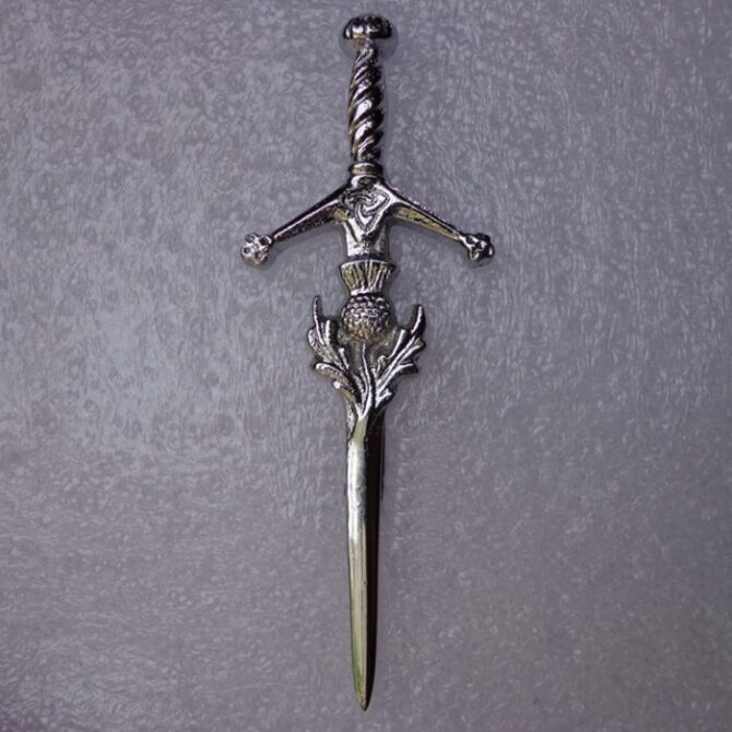 Highland Thistle Kilt Pin