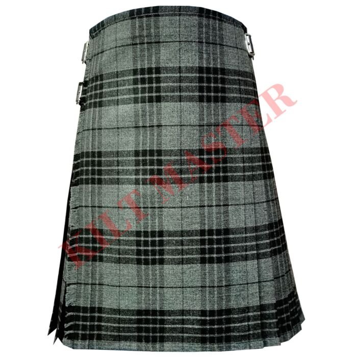 Hamilton Grey Tartan Kilt