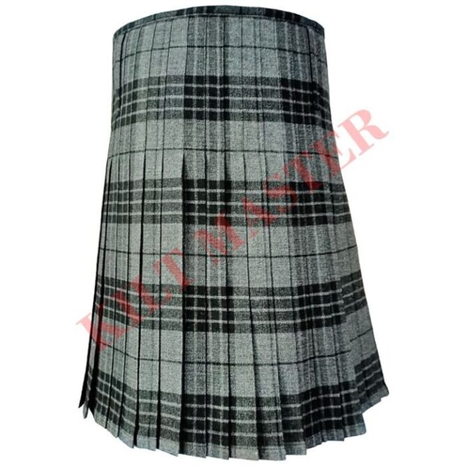 Grey Wedding Tartan Kilt Outfits