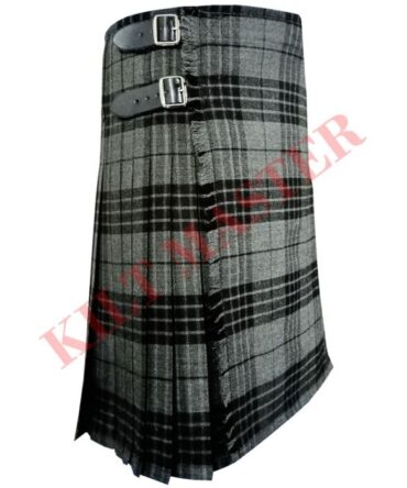 Grey Wedding Tartan Kilt Outfits