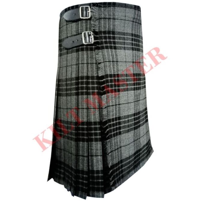 Grey Wedding Tartan Kilt Outfits