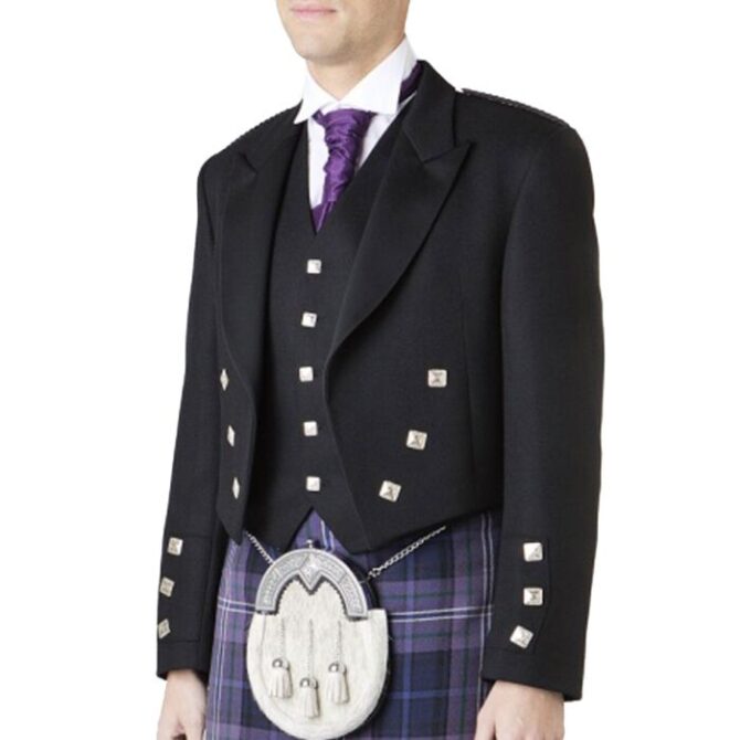 Prince Charlie jacket with Five Button Vest