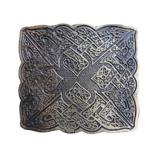 Antique Finish Kilt Belt Buckle