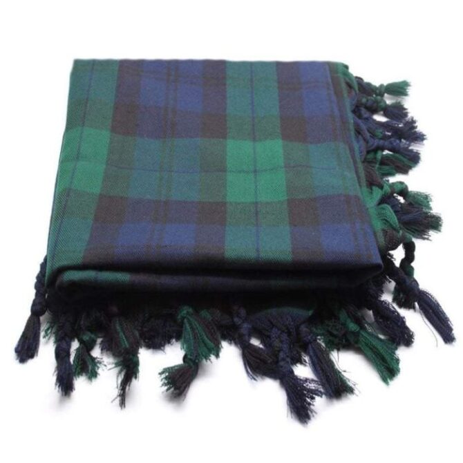 Black Tartan Fly Plaid