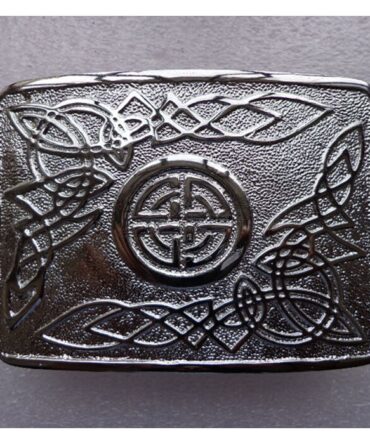 Celtic Swirl Scottish Kilt Belt Buckle