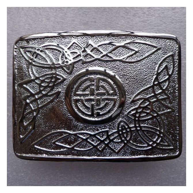 Celtic Swirl Scottish Kilt Belt Buckle