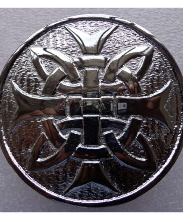 Cross Round Men Kilt Belt Buckle