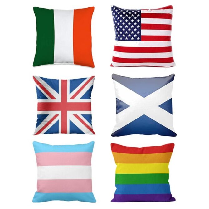 Different Flag Cushions