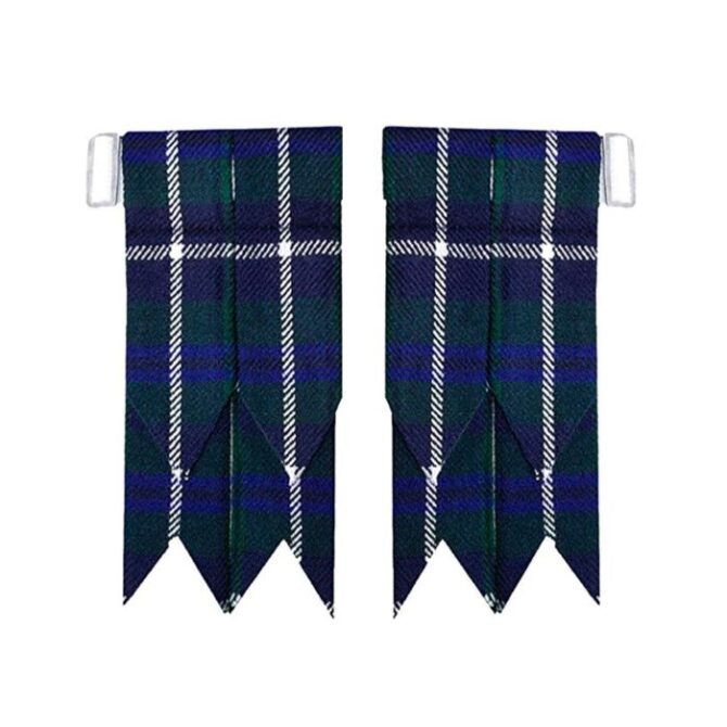 Douglas Tartan Kilt Flashes