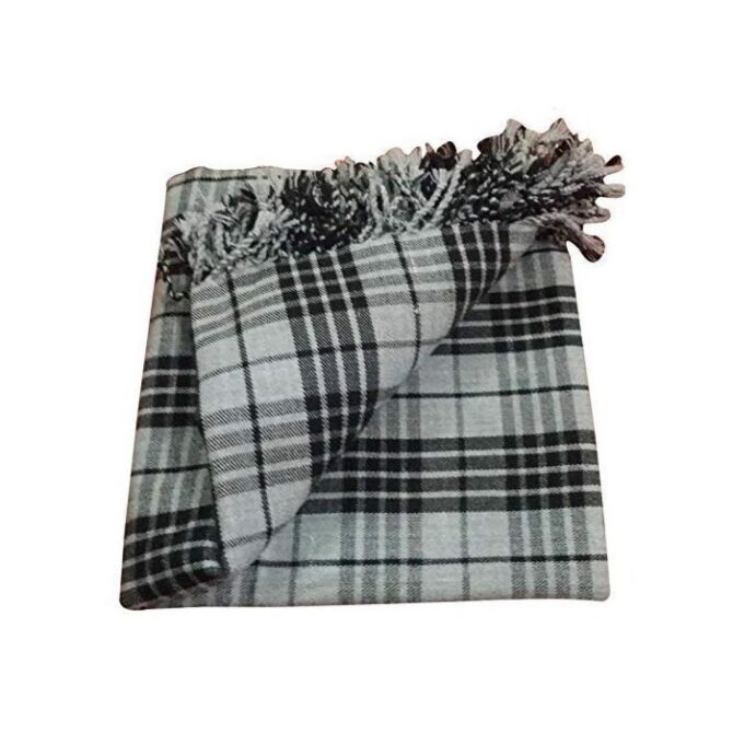 Granite Grey Tartan Fly Plaid