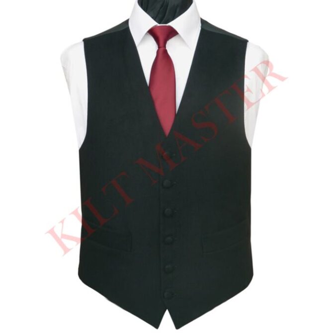 Kilt Vest Black