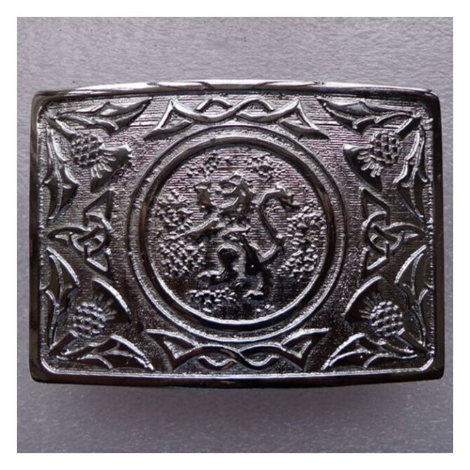 Lion Rampant Belt Buckle