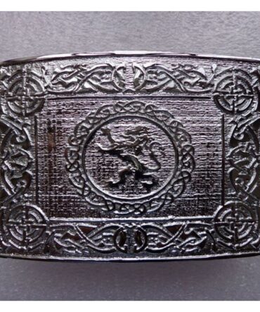 Lion Rampant Belt Buckle for sale