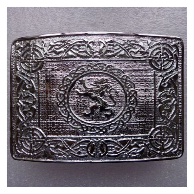 Lion Rampant Belt Buckle for sale