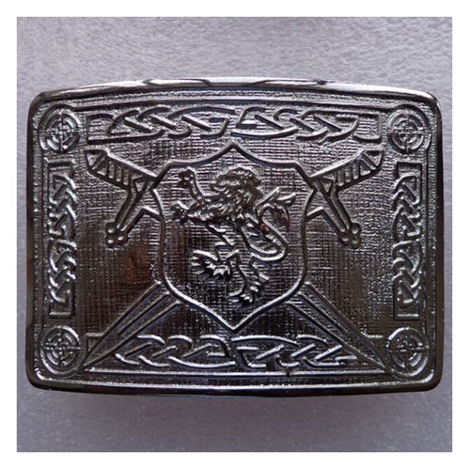 Lion Rampant Kilt Belt Buckle