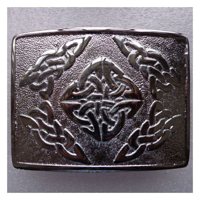 Rhombus Kilt Belt Buckle Antique