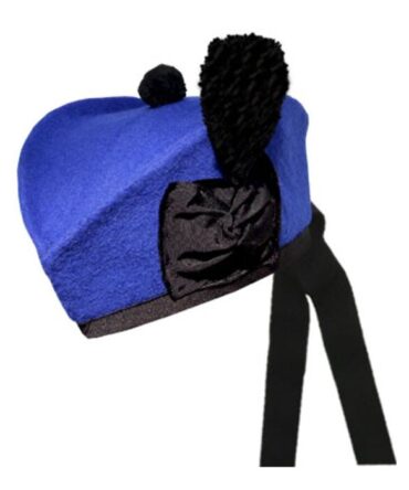 Royal Blue Glengarry Hat