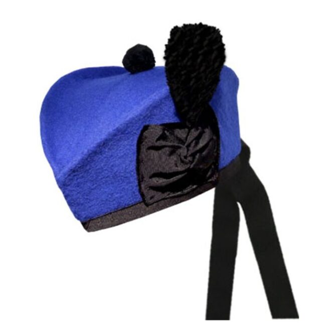 Royal Blue Glengarry Hat