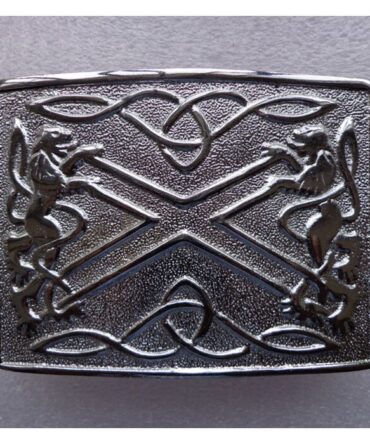 Saltire Belt Buckle for Kilt