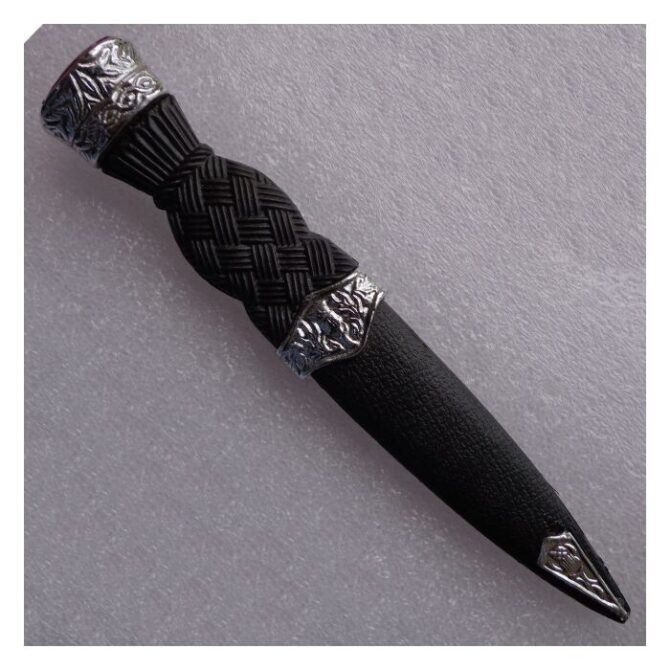 Scottish Cross Hatch Sgian Dubh