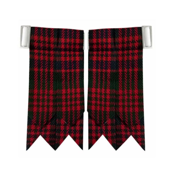 Traditional Stewart Tartan Flashes