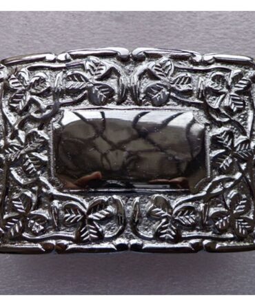 Scottish Shamrock Kilt Belt Buckle