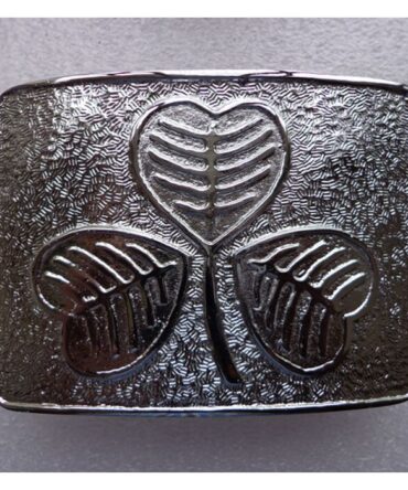 Shamrock Kilt Belt Buckle