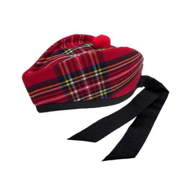 Stewart Tartan Glengarry Hat