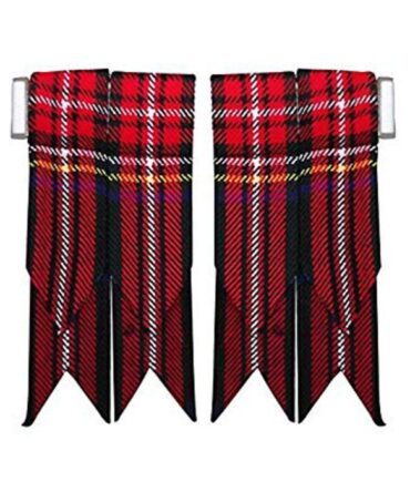 Stewart Tartan Kilt Flashes