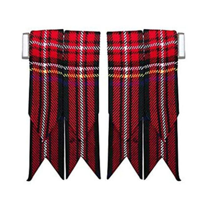 Stewart Tartan Kilt Flashes