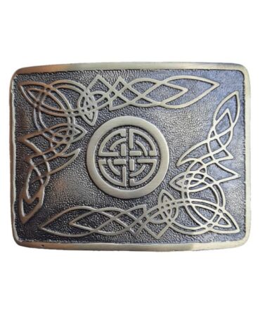 Swirl Kilt Belt Buckle Antique