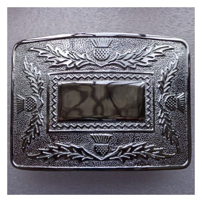 Thistle Kilt Belt Buckle