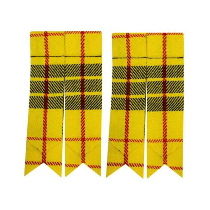 Thompson Camel Tartan Kilt Flashes