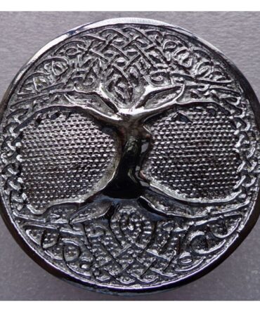 Tree Celtic Round Scottish Belt Buckle