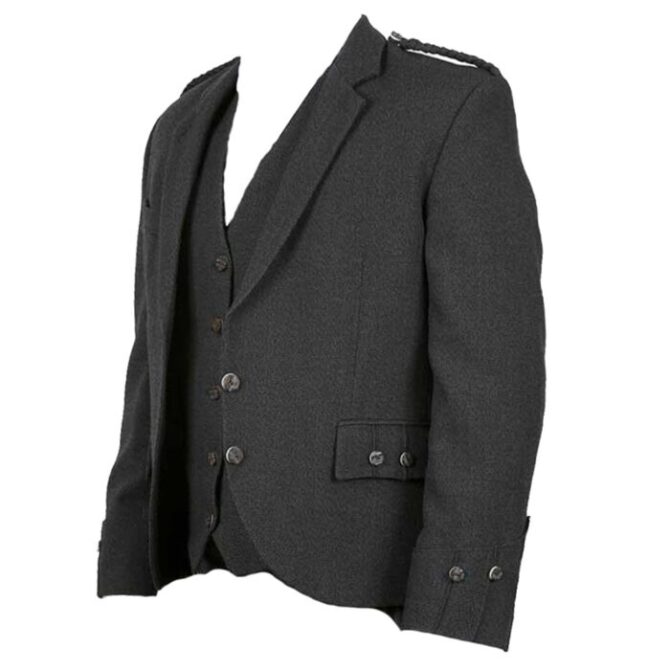 Argyle Blazer Wool Jacket