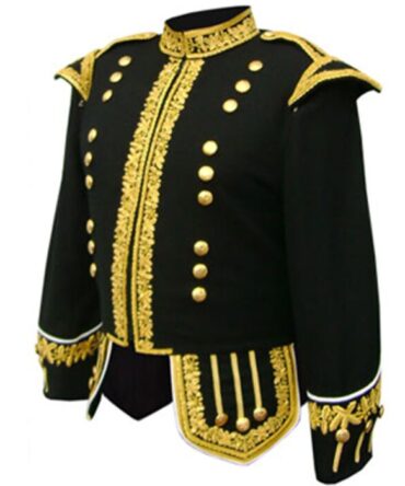 Embroidered Golden Hand Doublet Jacket