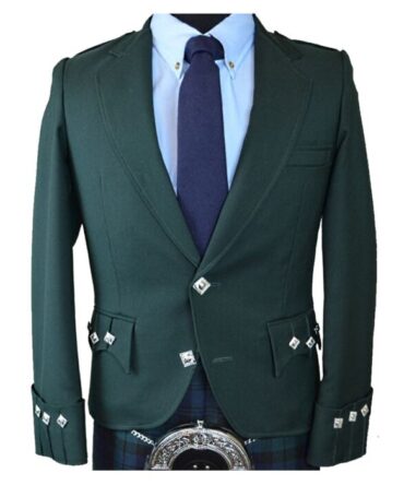 Green Argyle Jacket