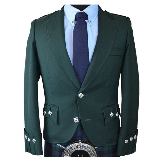 Green Argyle Jacket