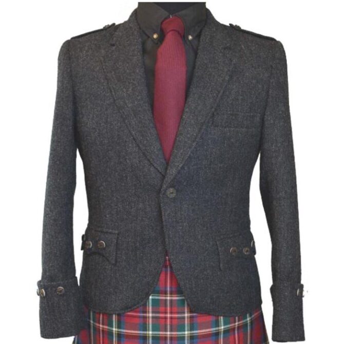 Tweed Argyle Jacket