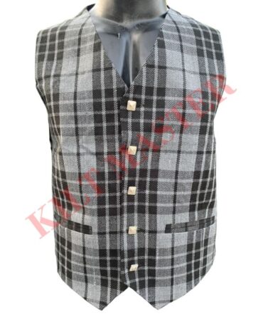 Tartan Grey Watch Vest