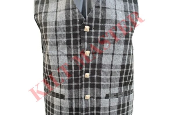 Tartan Grey Watch Vest