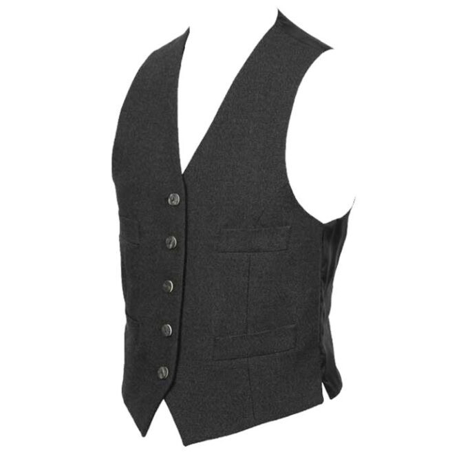 Kilt Blazer Wool Vest for Classic Style