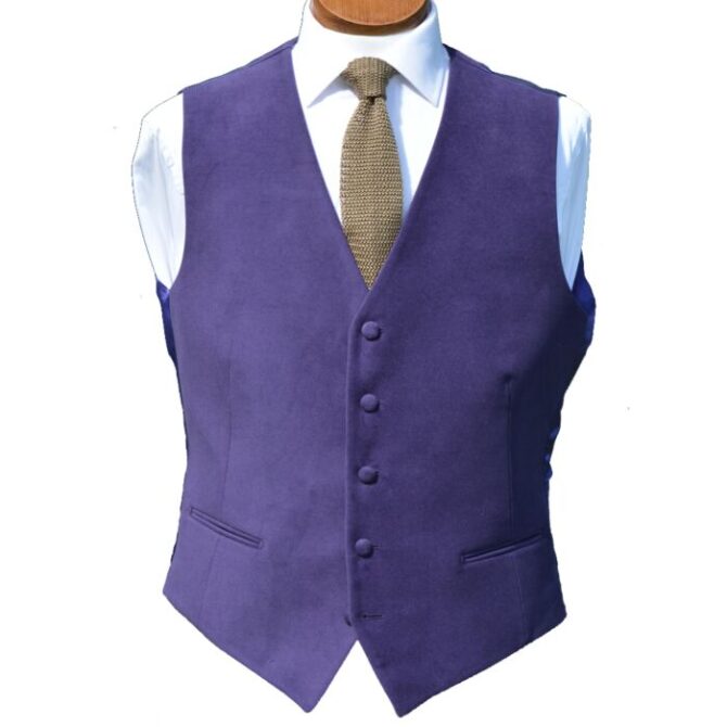 Purple Kilt Vest