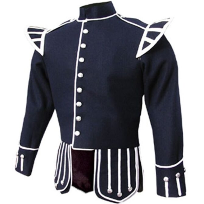 Doublet Navy Blue Pipe Band Jacket